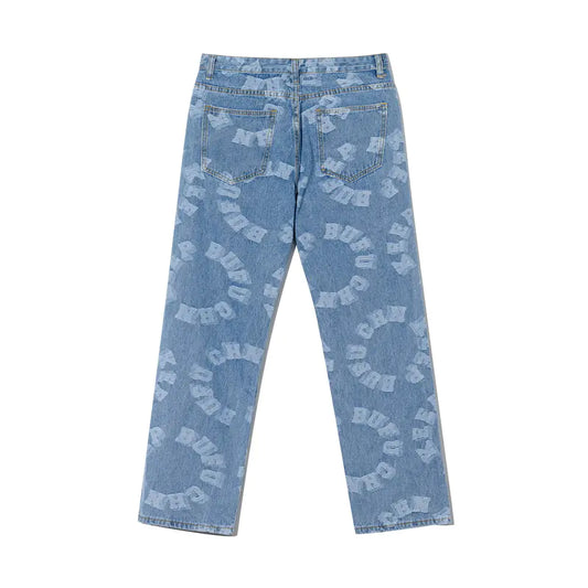 Jeans Holgados y Desgastados Estilo Retro de High Street