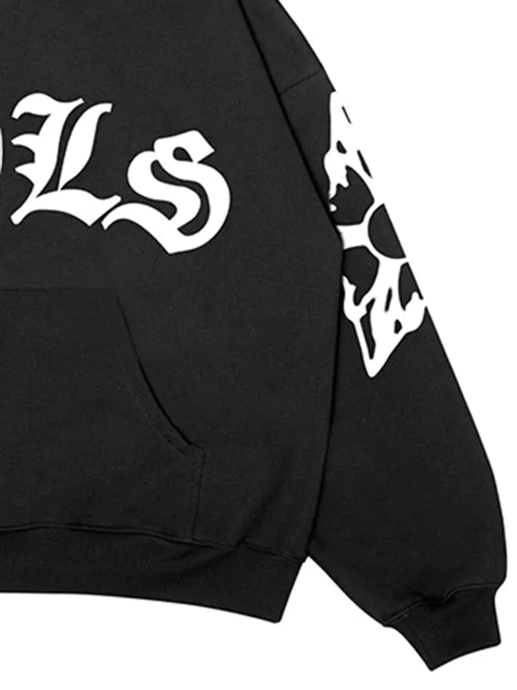 Chaqueta Vintage Hip Hop Y2K para Mujeres - Sudadera Casual con Capucha