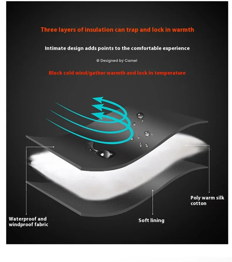 Chaqueta de Algodón para Hombre para Invierno